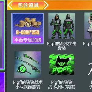 [배그/스킨] pigff 메가 번들