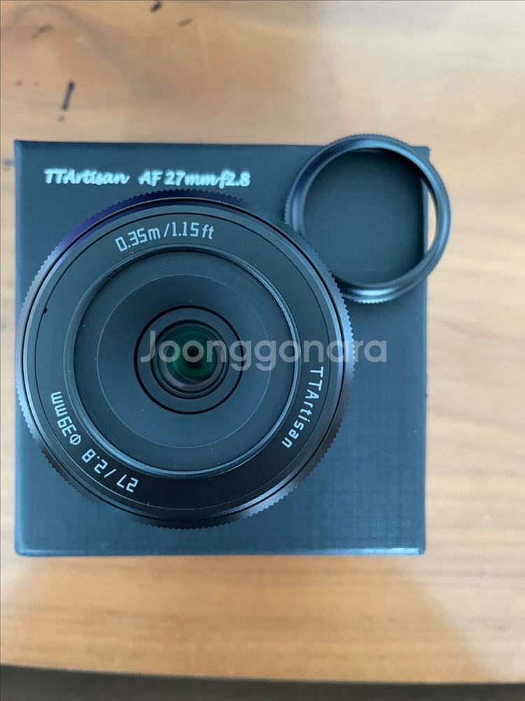 티티아티산 27mm F2.8 후지 X마운트 렌즈--5
