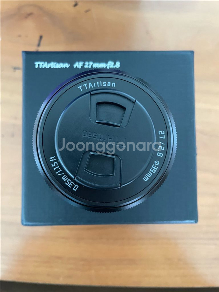 티티아티산 27mm F2.8 후지 X마운트 렌즈--3