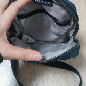 키플링 크로스백 네이비, 실착5회미만