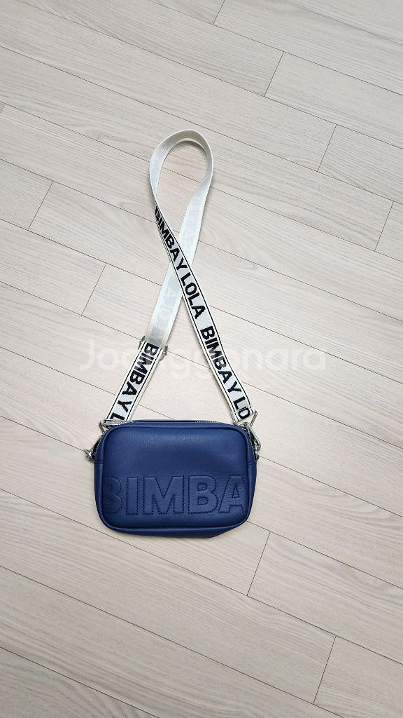 Bimba Y Lola 빔바이롤라 레더 로고크로스백--0
