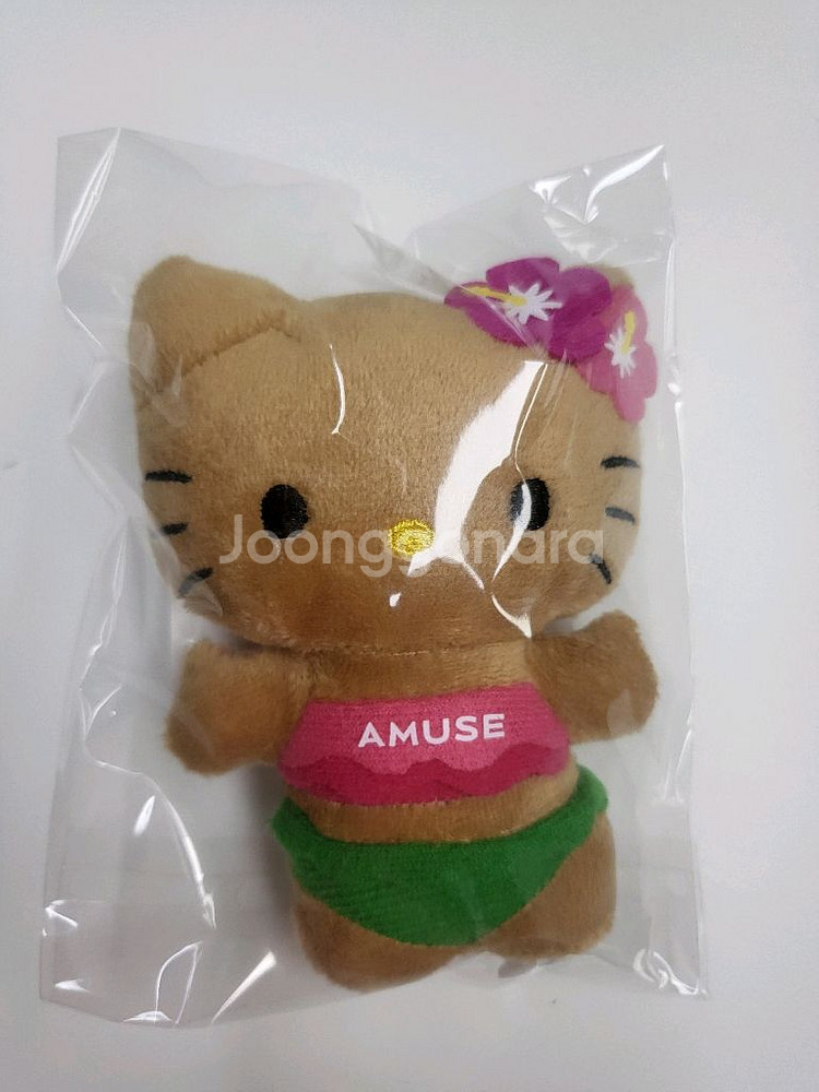 어뮤즈 태닝키티 인형 키링--0
