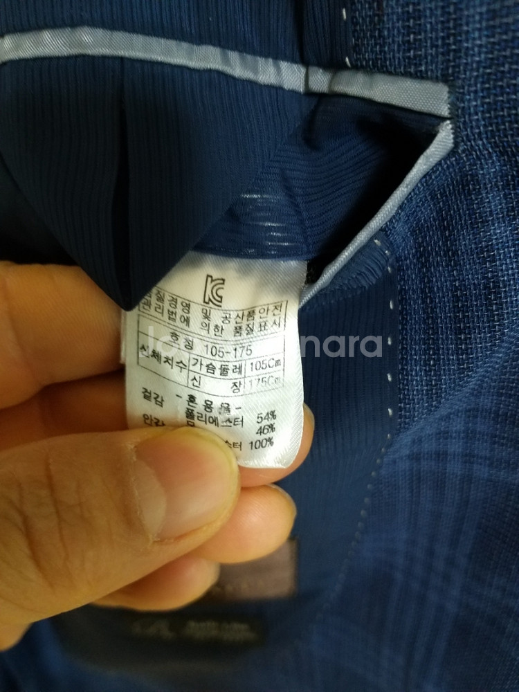 남성 브루노바피 여름 캐주얼 체크자켓 (100)--5