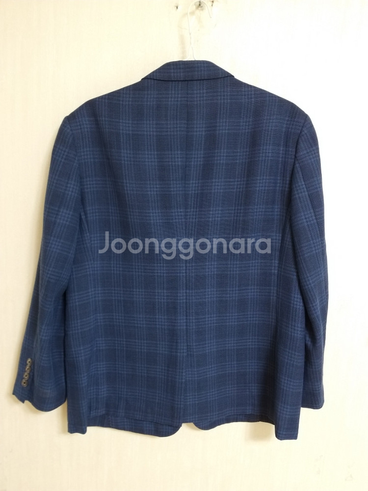 남성 브루노바피 여름 캐주얼 체크자켓 (100)--8