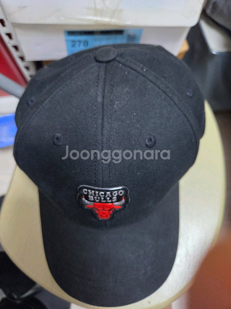 NBA 정품 모자 블랙 시카고컵스--1