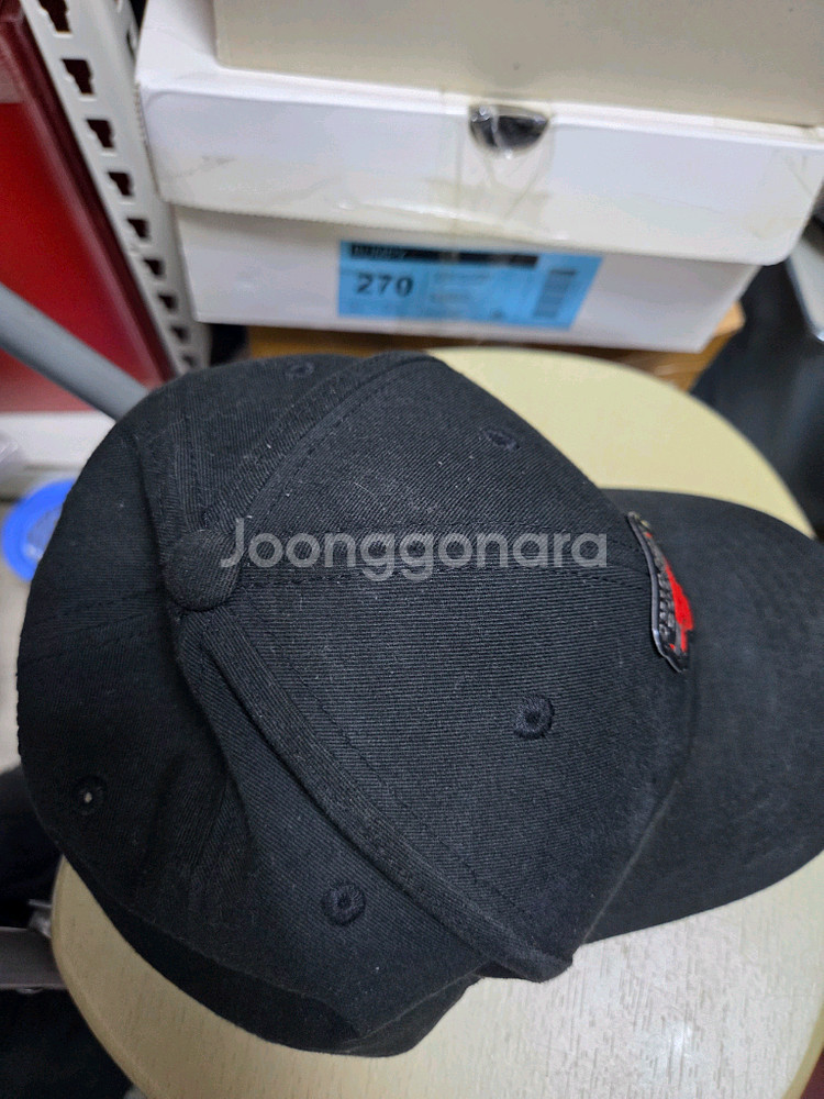 NBA 정품 모자 블랙 시카고컵스--6