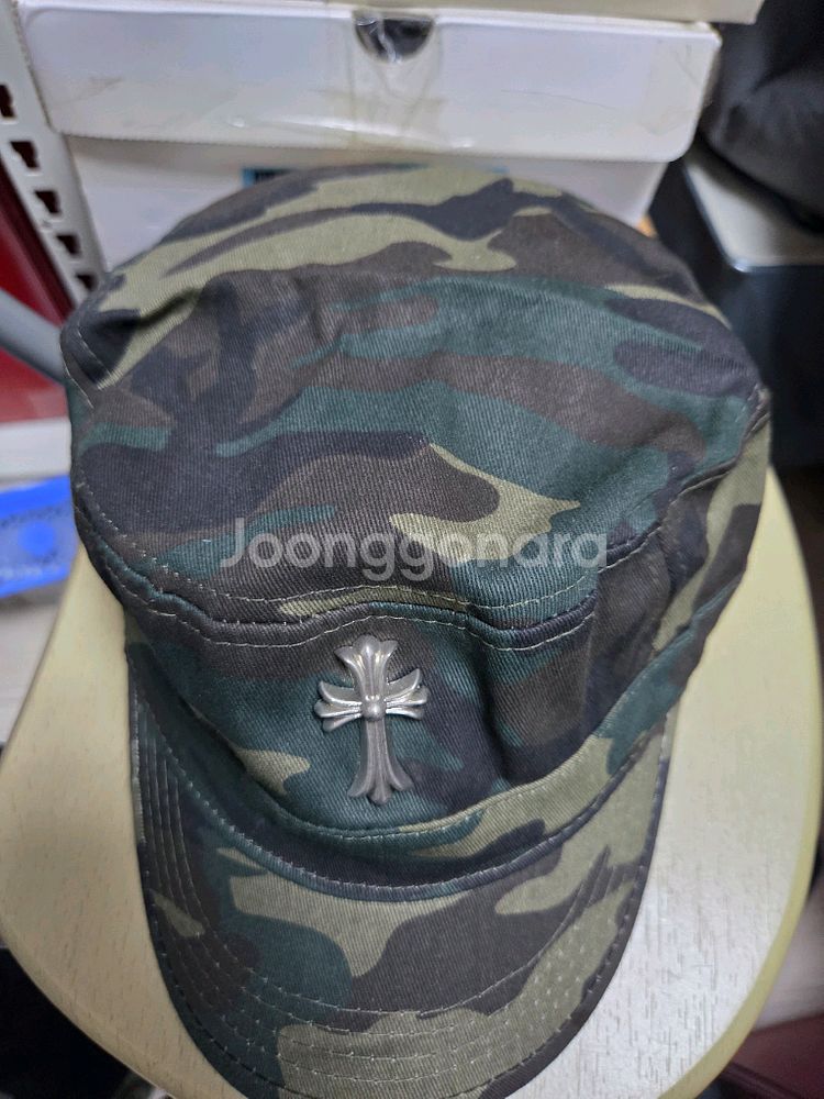 군모 십자가 캡 카모--1