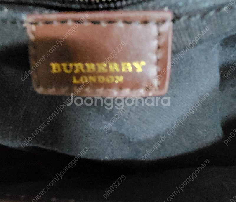 버버리 헤이마켓 노바체크 숄더백--9