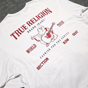 True Religion 월드투어 반팔티/M