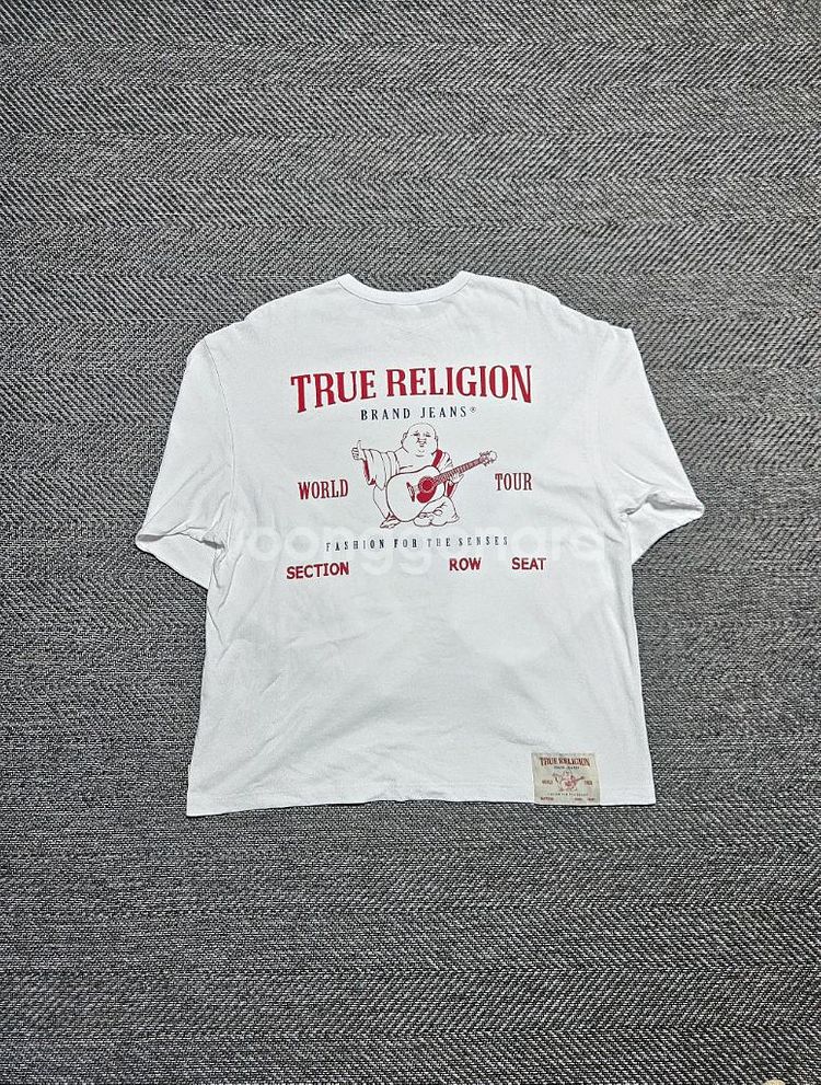 True Religion 월드투어 반팔티/M--1
