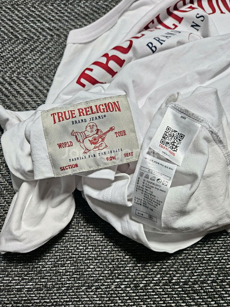 True Religion 월드투어 반팔티/M--7
