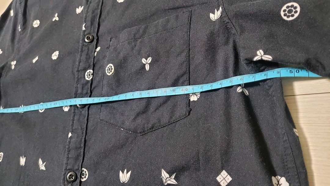 [M]H&M-반팔남방(네이비) 이미지