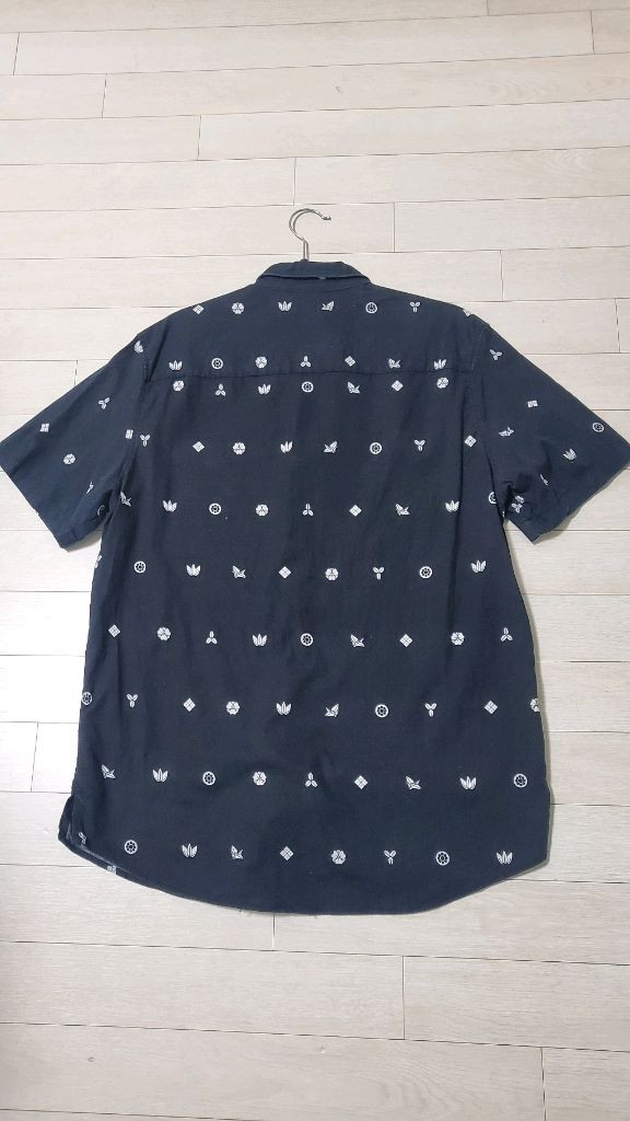 [M]H&M-반팔남방(네이비) 이미지