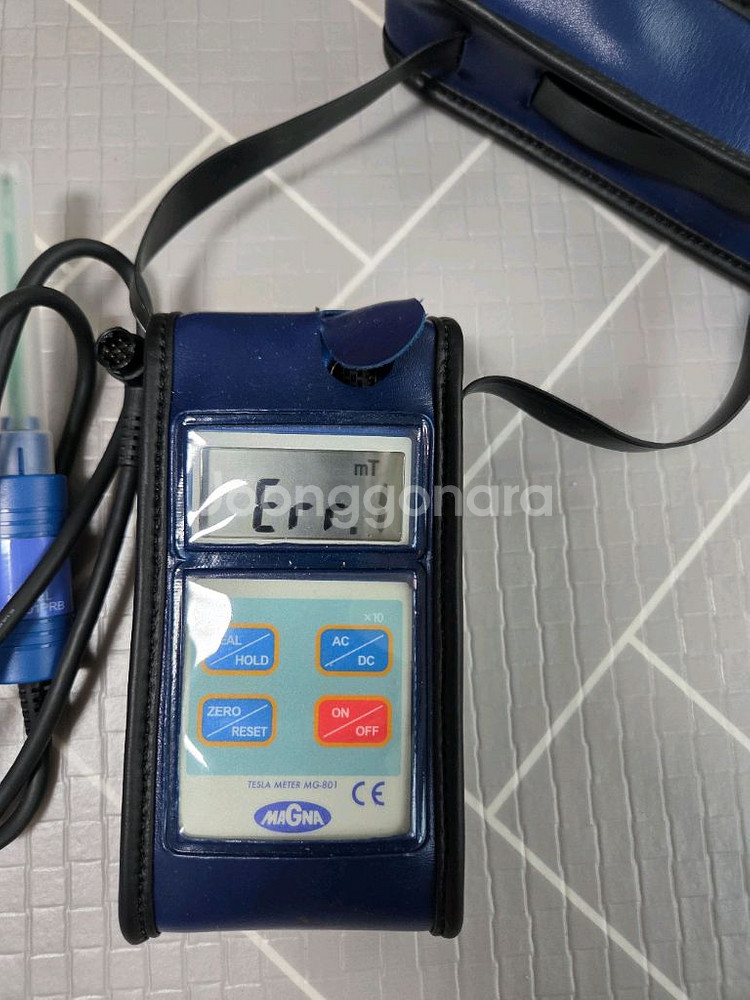 일제 가우스미터 MG-601 자성측정기--2
