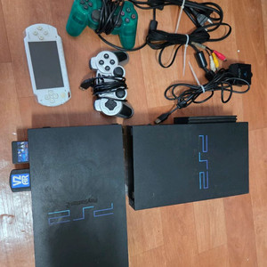 PS2게임기 사진일괄