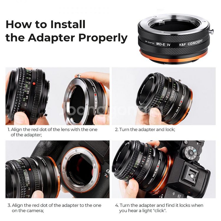 MD-E IV PRO 미놀타 MD 렌즈-소니 E 어댑터--5