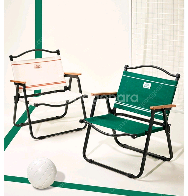 스타벅스 라코스테폴딩체어/사이드포켓/프리퀀시--0