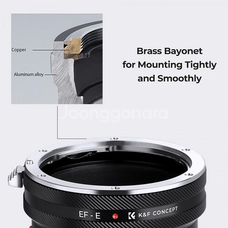 EF-E IV PRO 캐논 EF 렌즈-소니 E 어댑터--3