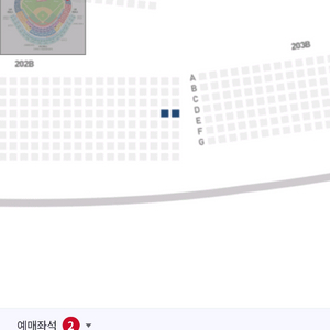 프로 야구티켓 인천 ssg 두산 19일 1루 응원2연석