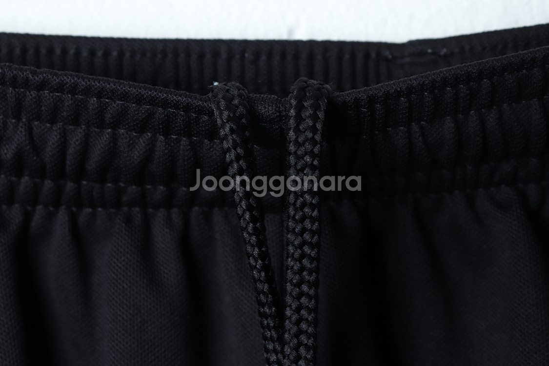 (M) 아디다스 반바지 팬츠 블랙 기능성 밴딩--4