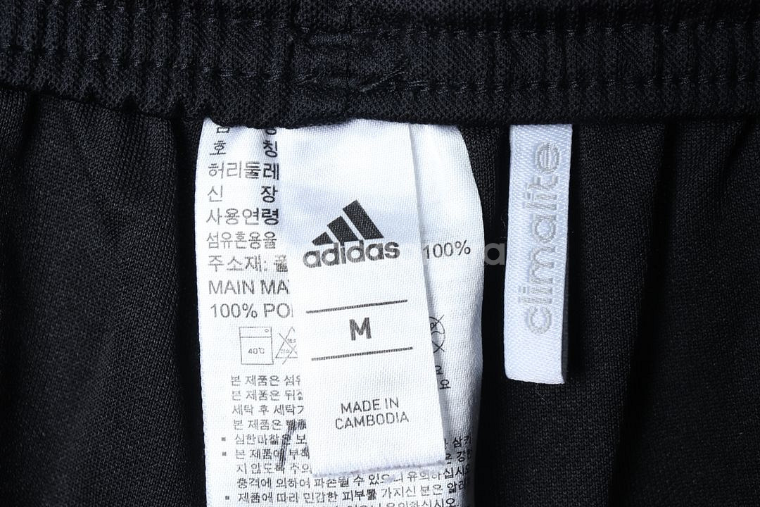 (M) 아디다스 반바지 팬츠 블랙 기능성 밴딩--5