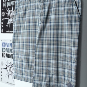 (XL-2XL) 노스페이스 반바지 팬츠 체크 면
