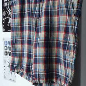 (XL-3XL) 헨리코튼 반바지 팬츠 빅사이즈 린넨