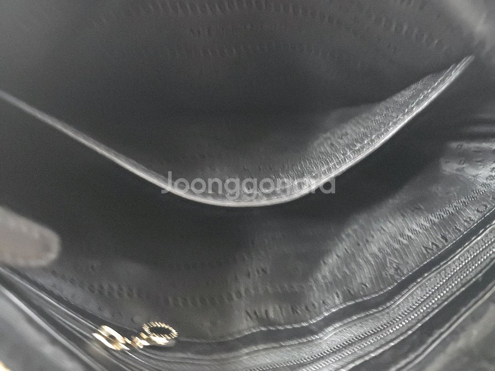 메트로시티 블랙 클러치백 M201M Q3073Z--3