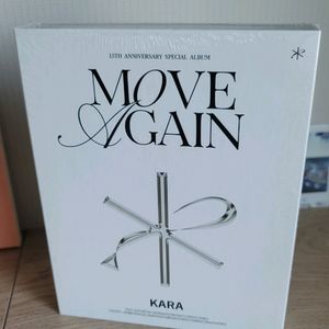 카라 15주년 Move Again 앨범 (미개봉)