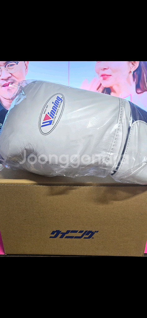 위닝코보호 화이트 L .위닝글러브 16온스 벨크로 셋--6