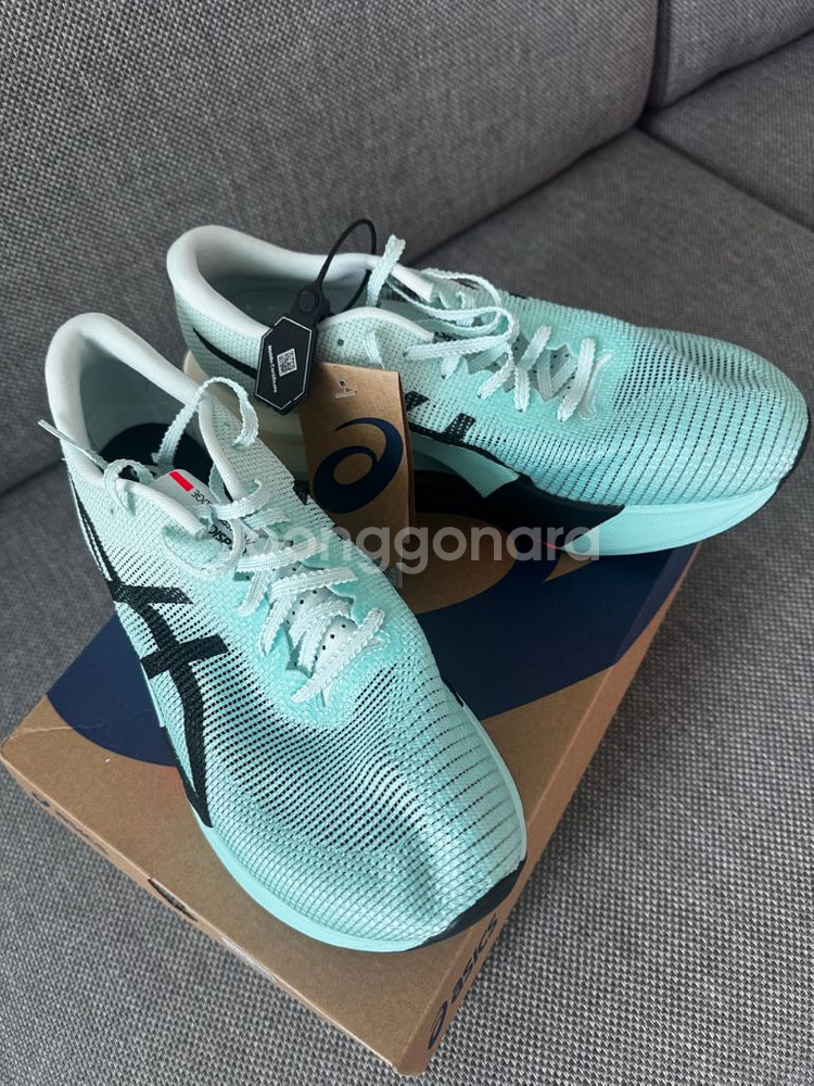 아식스 메타스피드 엣지 파리 민트색 새상품 (275)--0