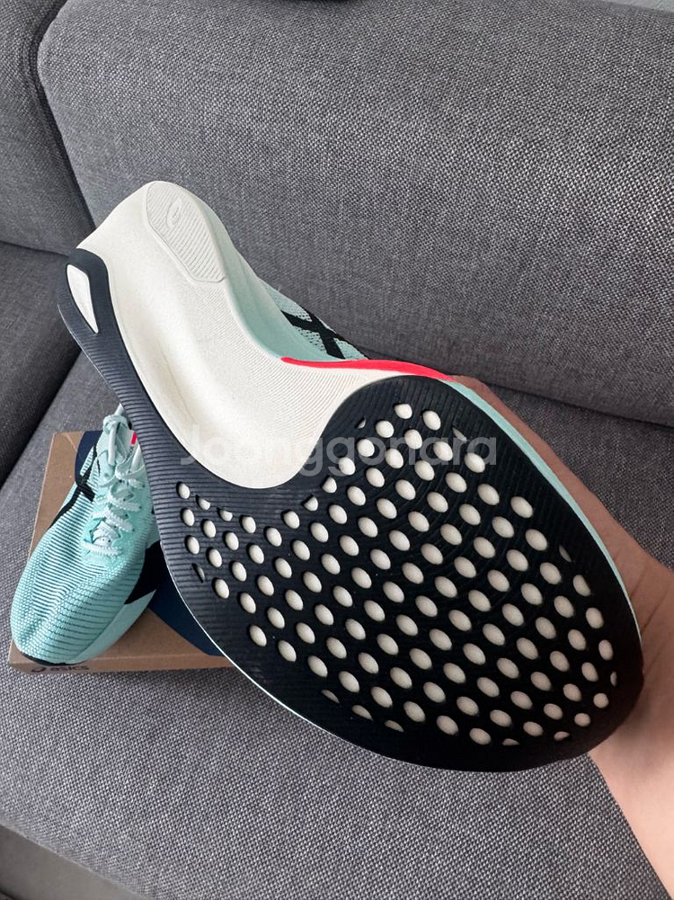 아식스 메타스피드 엣지 파리 민트색 새상품 (275)--1