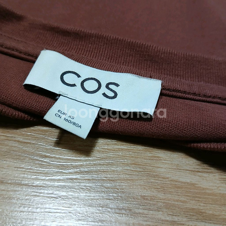 COS 오버핏 반팔 여성--3