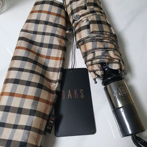 DAKS체크 3단 자동우산 [새상품]