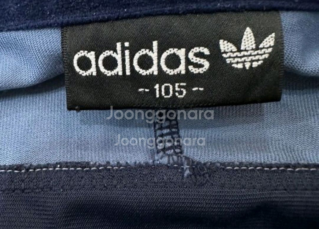 아디다스 희귀 벨벳 네이비 트랙탑 져지집업 105/XL--3