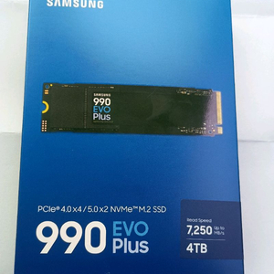 삼성 990 EVO Plus 4TB M.2