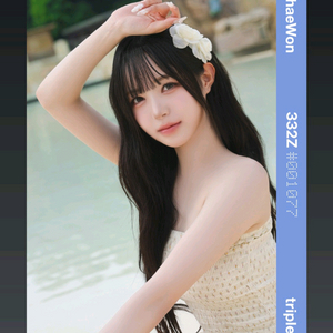 트리플에스 썸머 에디션 김채원 오브젝트 양도 판매