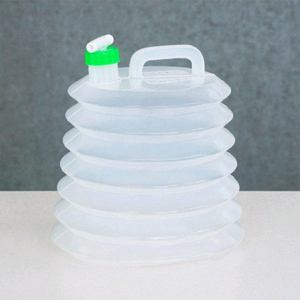 자바라 7단 접이식 물통 10L 캠핑,등산,야외 생수통