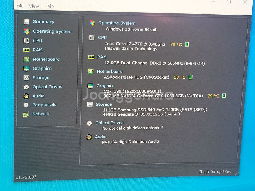 i7-4770 gtx1060 게이밍 PC--5
