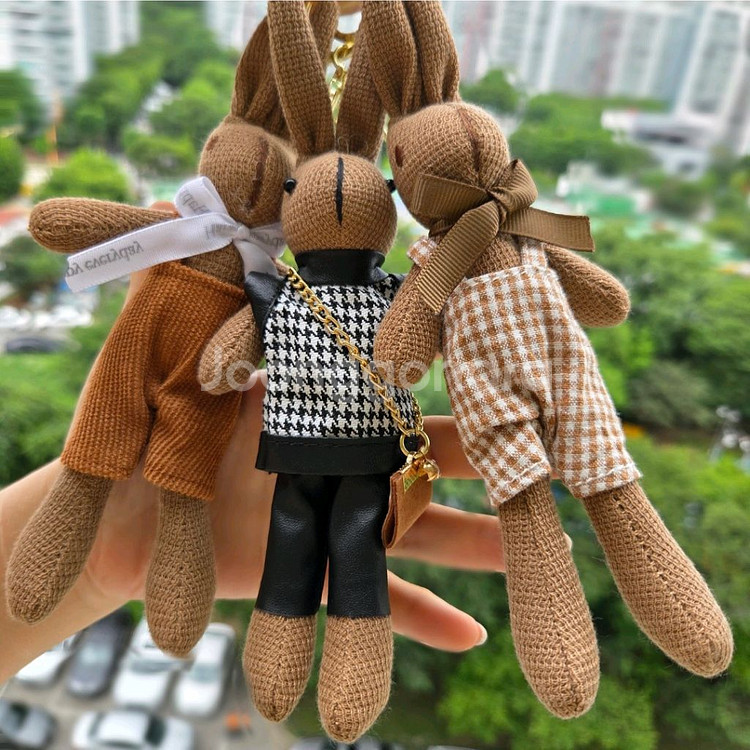 토끼인형키링 가방키링 열쇠고리--0