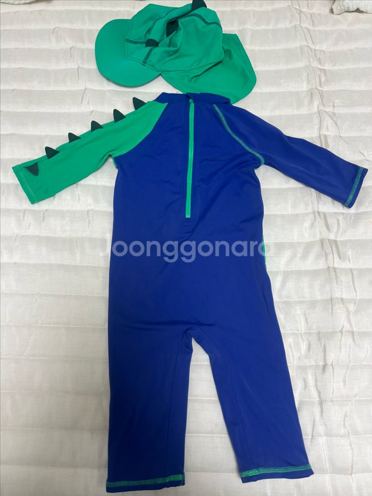 보덴 공룡 래쉬가드 (모자 세트)--3
