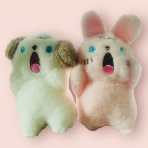 강아지 토끼 놀램 인형 키링
