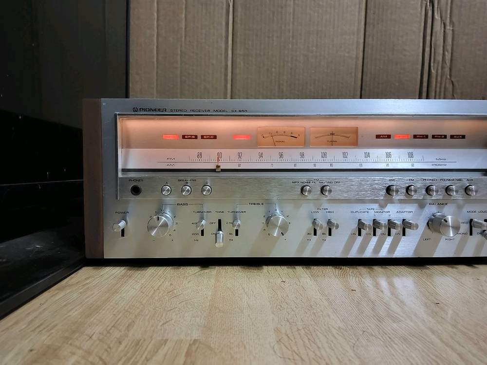 파이오니아 SX 950 아나로그 리시버 (오디오 앰프 이미지