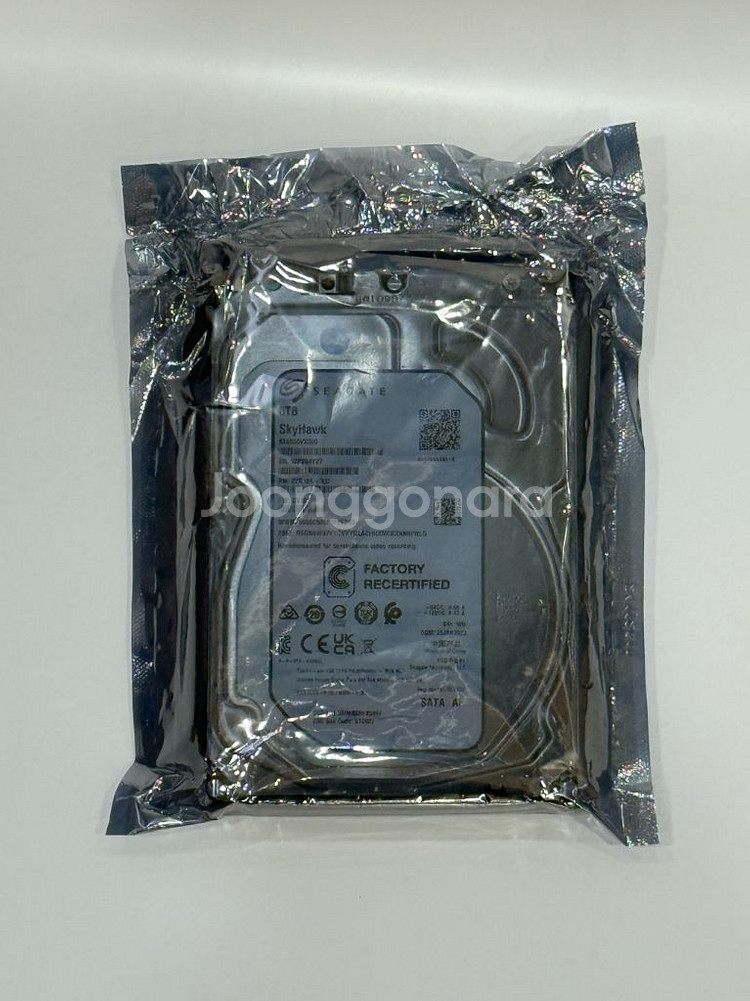 Seagate 6테라 CCTV 하드디스크 6TB 미개봉--0