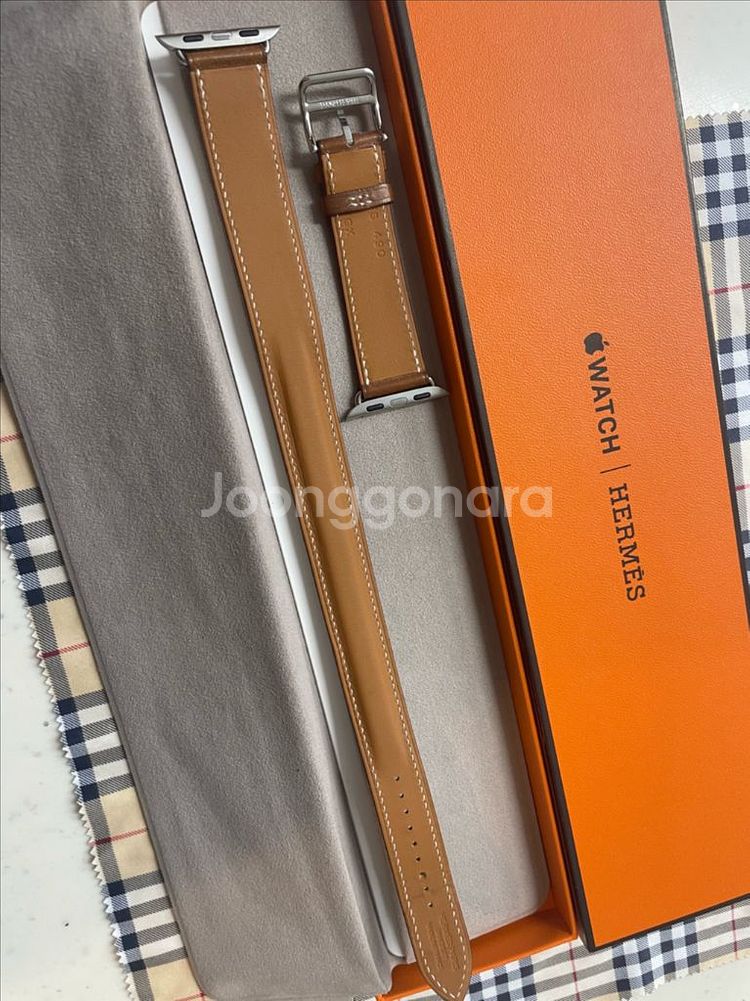 애플워치 에르메스 포브바레니아 더블투어 SS급--3