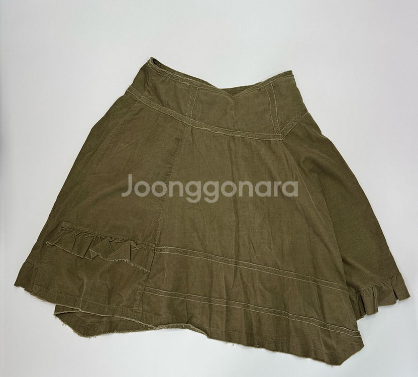 여성 써스데이아일랜드 빈티지 스커트 치마--0
