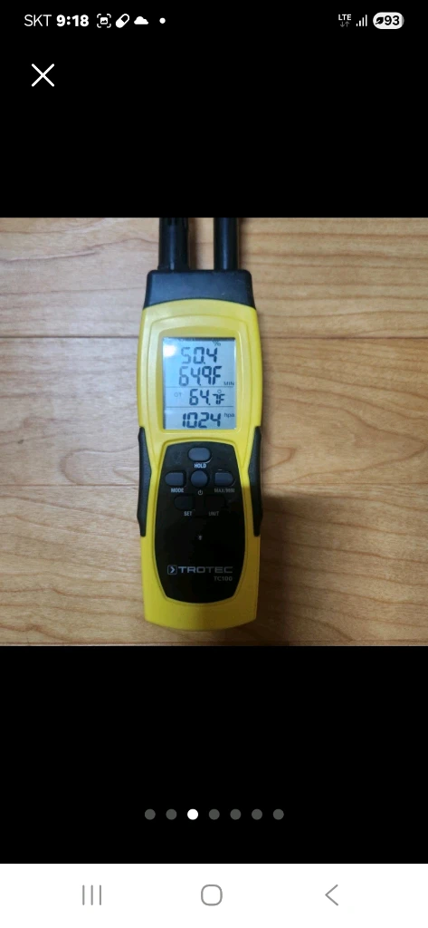 TROTEC 온습도계 TC100 이미지