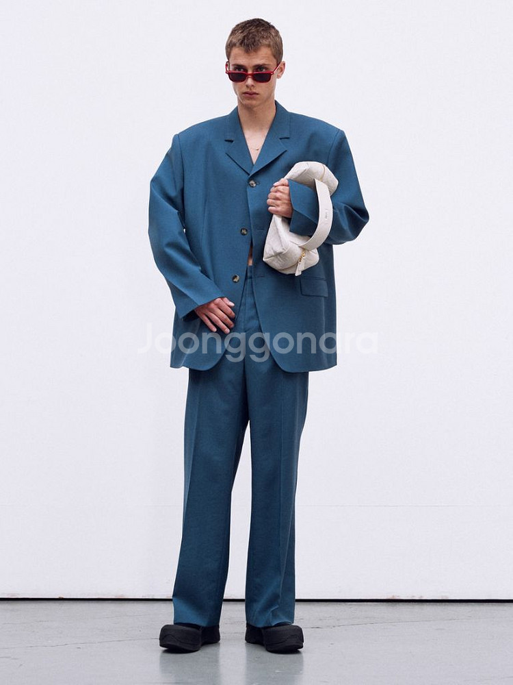 렉토 24ss PADOVA 셋업 스모크블루 M,M--0
