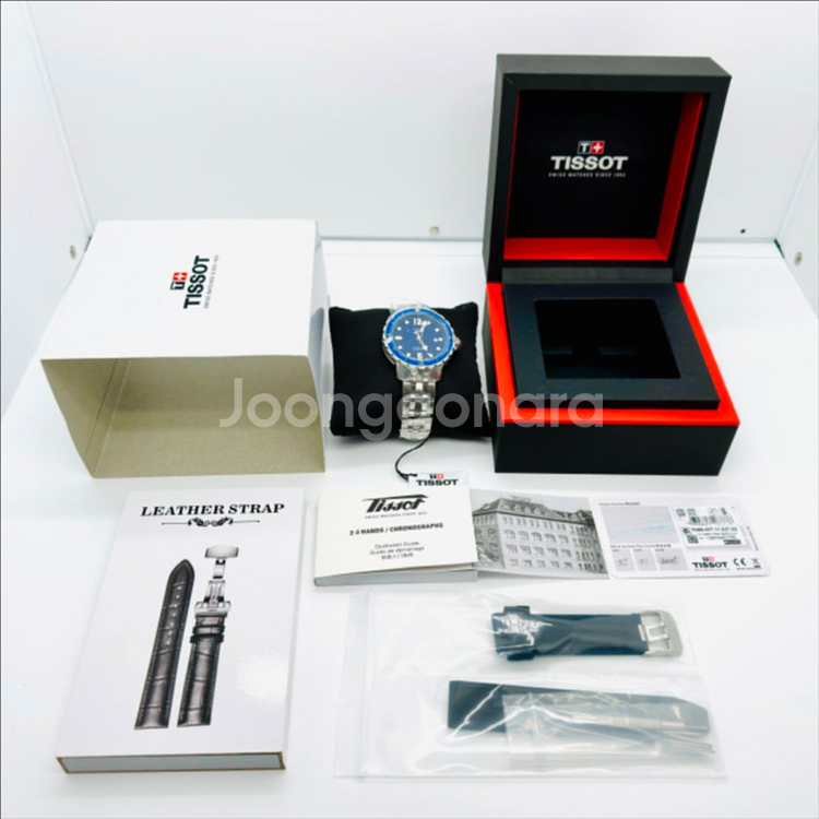 새상품 티쏘 씨스타 다이버 오토매틱 42mm 시계--1