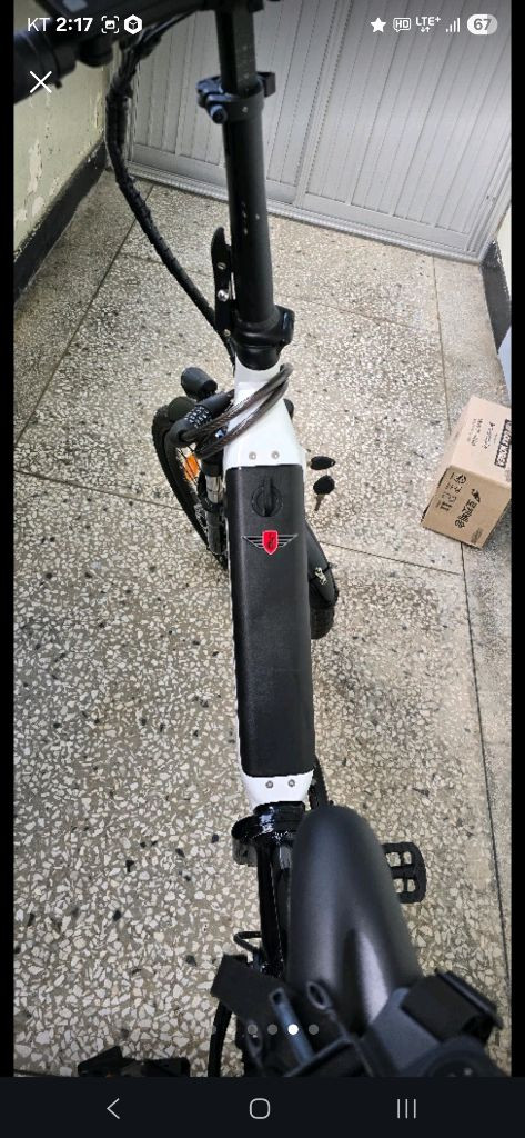 (2회사용) 준다프 ZT20R 전기자전거 배달세트 이미지